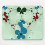 Beautiful Flower like fractal design Mouse Mats