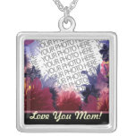 Beautiful, Flowered Mother's Day Necklace, Photo