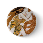 Beautiful  Flowing Dancing Vintage Woman Buttons