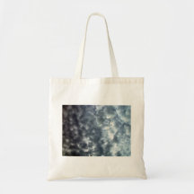 Beautiful fluffy white clouds tote bag