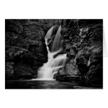 Beautiful Fulmer Falls Greeting Card