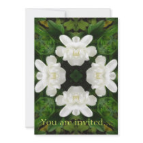 Beautiful Gardenia 5 Kaleidoscope 2 Personalized Announcement