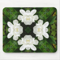 Beautiful Gardenia 5 Kaleidoscope 2 Mouse Pad