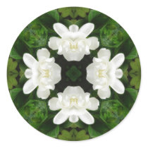 Beautiful Gardenia 5 Kaleidoscope 2 Stickers
