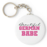 Beautiful German Babe Key Chains