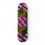 Beautiful Glass of red wine Skate Board Deck