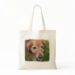 Beautiful Golden Retriever Tote Bags