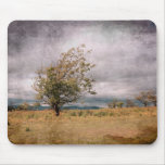 Beautiful grunge landscape with a tree mousepad