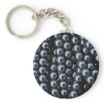Beautiful Haematite beads on strings Keychain