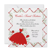 Beautiful Holiday Dress Dress invitations
