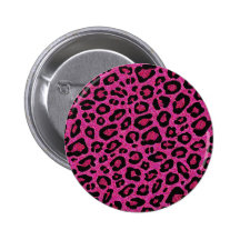 Beautiful hot pink leopard skin glitter shine
