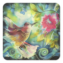 Beautiful Hummingbird Stickers