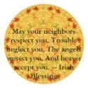 Beautiful Irish Blessing - IRELAND stickers