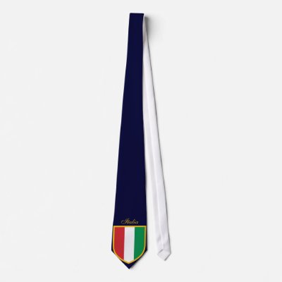 Beautiful Italy Flag Neckwear by GrooveMaster