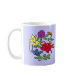 Beautiful Japanese Flower Art mugs