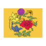 Beautiful Japanese Flower Art Post Cards