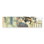 Beautiful Japanese Woman Bumper Sticker