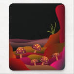 Beautiful Land Where Mushrooms Grow mousepads