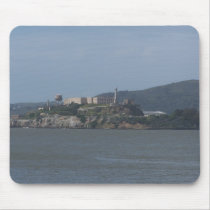 Beautiful Look Of Alcatraz Island Mouse Pads