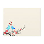 Beautiful love birds postcards