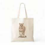 Beautiful Majestic Lioness Tote Bag