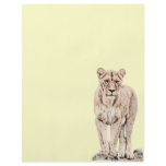 Beautiful Majestic Lioness Custom Flyer