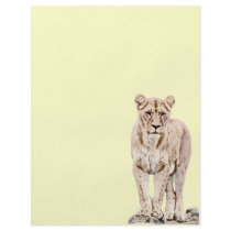 Beautiful Majestic Lioness Flyer
