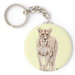 Beautiful Majestic Lioness Keychain