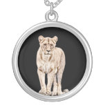 Beautiful Majestic Lioness Necklace