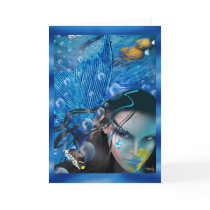 Beautiful Mara Mermaid Card