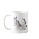 Beautiful Mares Horse Drawings Mugs