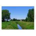 Beautiful Minnesota farm irrigation ditch photo cards