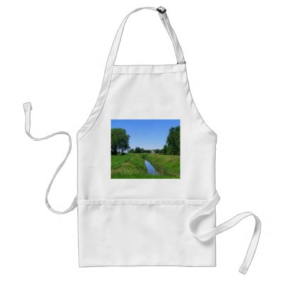 Beautiful Minnesota farm photo irrigation ditch Apron by BeautifulMinnesota
