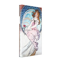 Beautiful Moon Rose Goddess Gallery Wrap Canvas