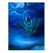 Beautiful Moondance Fairy Postcard