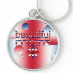 Beautiful Mum in Britain Flag Colours Pop Art