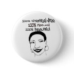 Beautiful Natural TWA Buttons