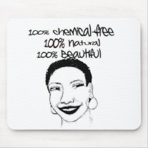 Beautiful Natural TWA Mouse Mat