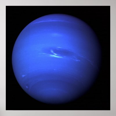 Beautiful Neptune Poster by Galaxial