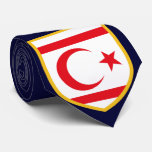 Beautiful Northern Cyprus Turkish Republic Flag ties