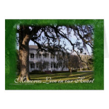 Beautiful ol' Mansion-customise-any occasion Card