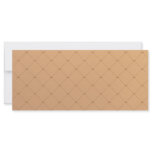 Beautiful orange checkered pattern rack card design