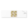 Beautiful painting of Katydid Bumper Stickers
