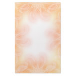 Beautiful pastel flower design personalized stationery