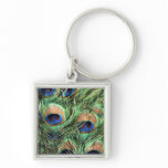 Beautiful Peacock Keychain