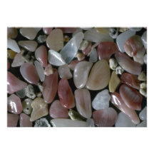 Beautiful Pebbles from Coromandel, N.I., New Zeala Personalized Invite