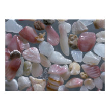 Beautiful Pebbles from Coromandel, New Zealand Invite