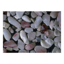 Beautiful Pebbles from Coromandel, New Zealand Invitations