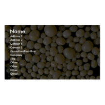 Beautiful Pebbles from Fossil ooids - Limburg, Net Business Cards