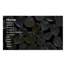 Beautiful Pebbles from Luderitz, Namibia, frosted Business Card Template